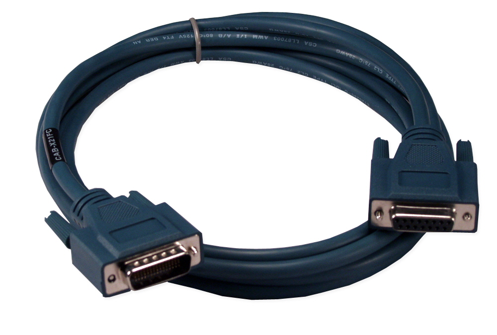 CABX21FC - 10ft DB60 to DCE X.21 Cisco Router Cable