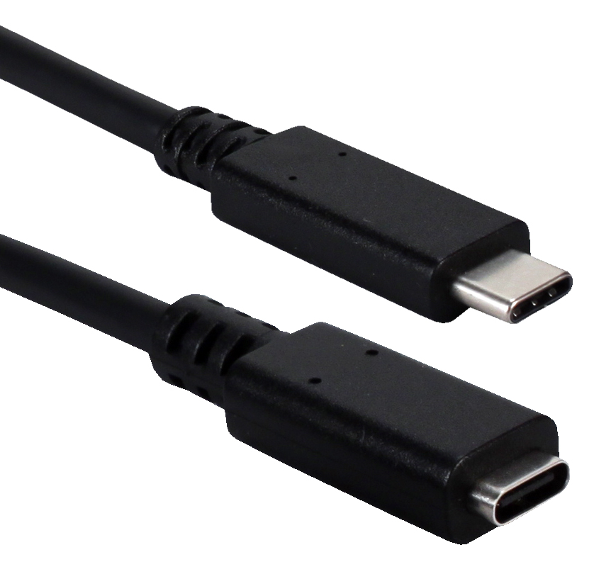 CC2230CX-05M - 0.5-Meter USB-C USB-C 3.2 5Gbps 60-Watts Sync Extension Cable