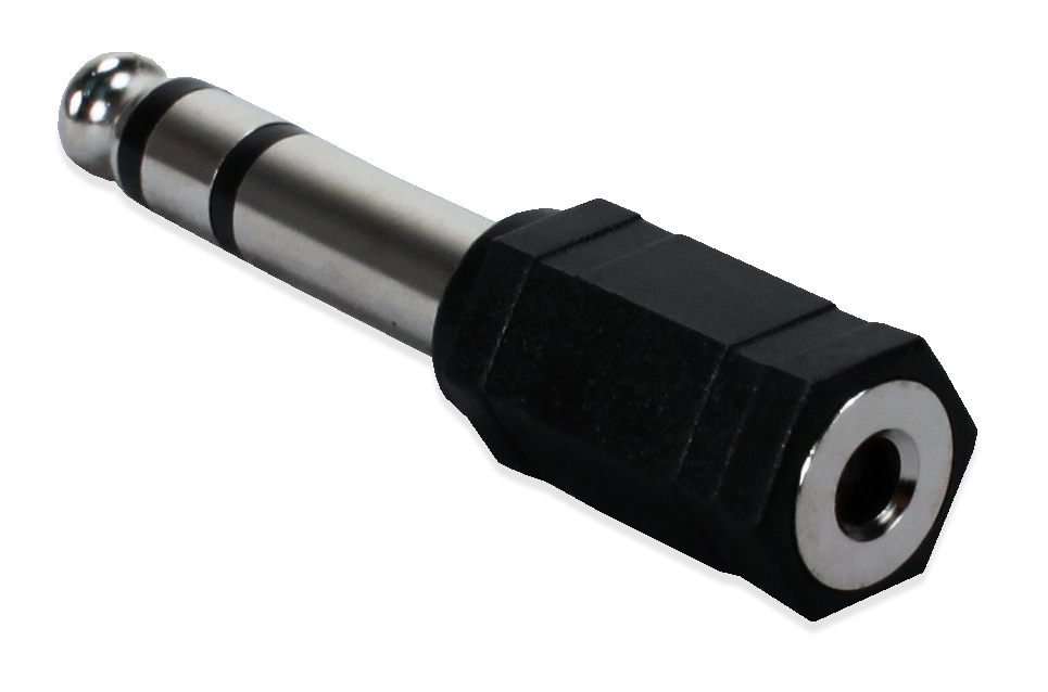 Audio / Video Cable Assembly, 3.5mm Mono Jack Plug, 3.5mm Mono Jack Plug,  16.4 ft, 5 m, Black