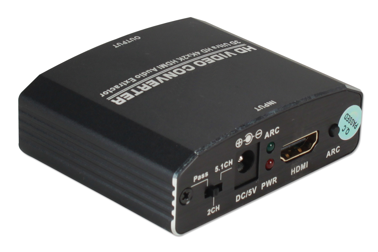HDMI 4K@30 Pass-thru Audio Extractor - Monkey Wrench Productions Store