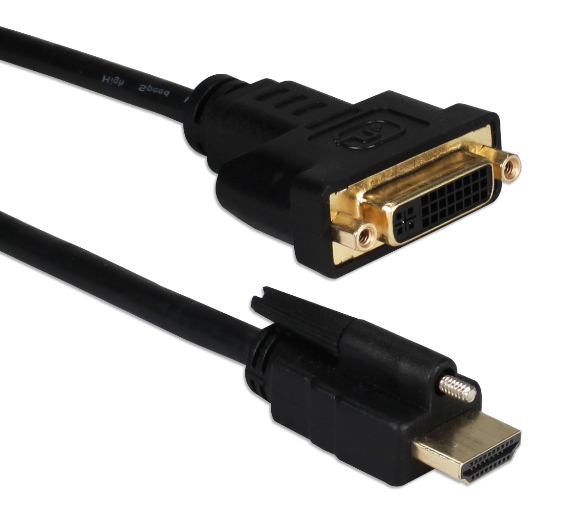 Cablecc DVI 24+1 Male ale to HDMI Female Adapter Converter Cable For PC Laptop HDTV 10cm