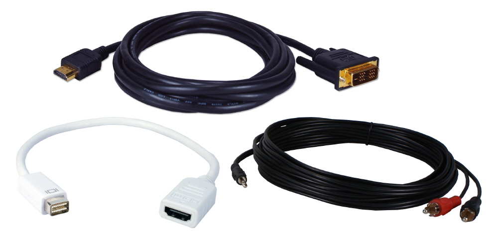 TMDD16K - Mini-DVI to HDTV with DVI A/V Cable Kit