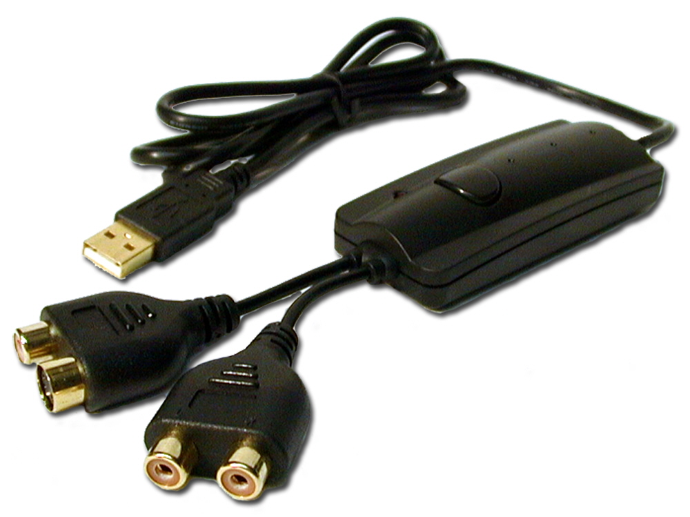 Electropositive Kinematics crown USB-AV - 3ft USB to Audio & Video Capture Adaptor Cable
